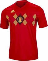 2018 Bélgica Soccer Jersey Adidas (Front)