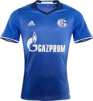 Camisa Schalke 04 2016/2017 Adidas (Frente)