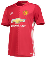2016/2017 Manchester United Soccer Jersey Adidas (Front)