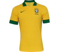 2013 Brasil Soccer Jersey Nike (Front)