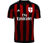 2015/2016 Milan Soccer Jersey Adidas (Front)