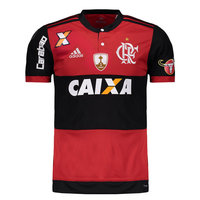 2017 Flamengo Soccer Jersey Adidas (Front)